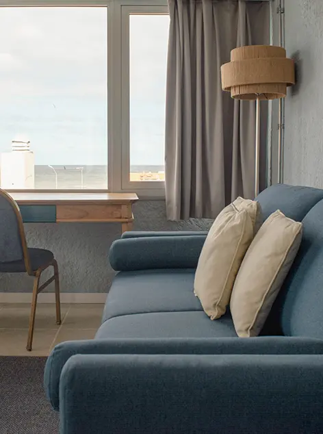 apartamento con vista al mar